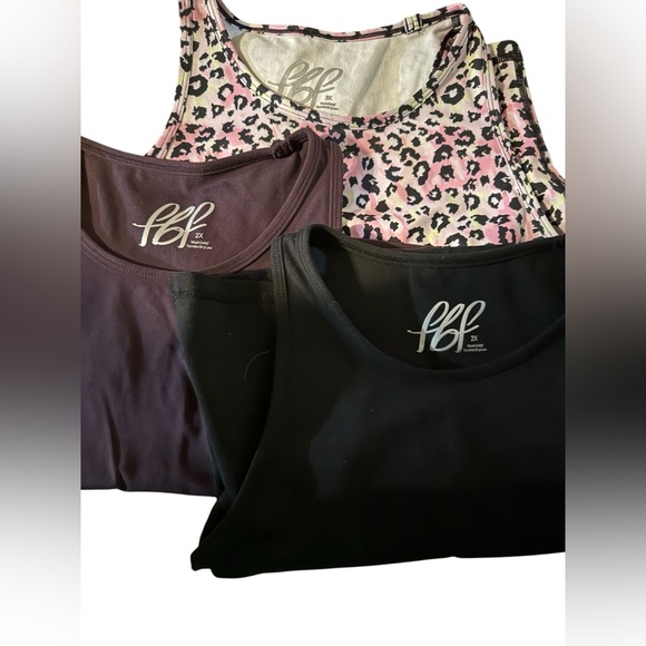 5.FBF Body Workout High Waisted leggings and top Plus Size 2x and 3x in 3 colors - Picture 8 of 8